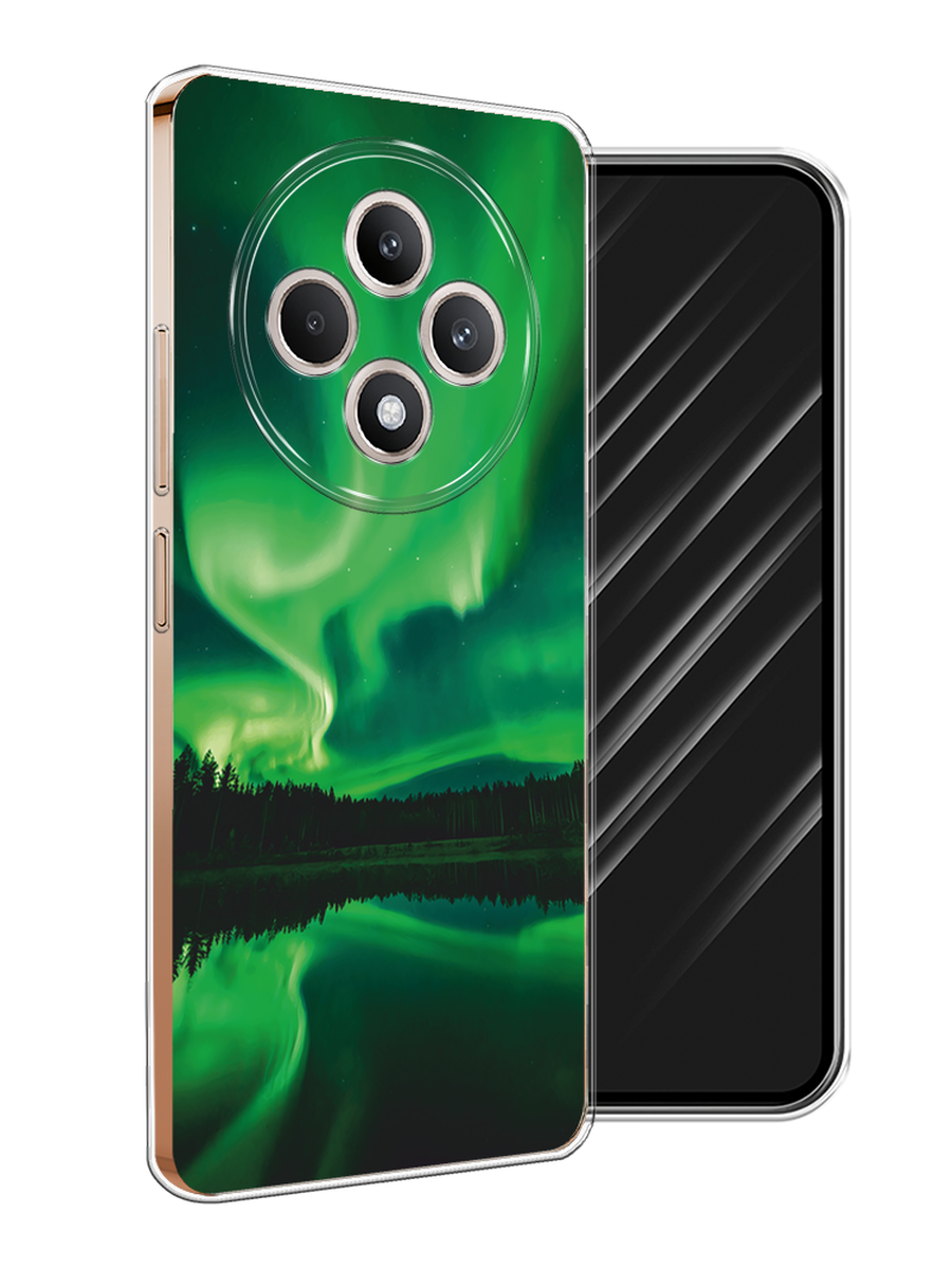 

Чехол Awog на Oppo Reno 12F "Ночные пейзажи 7", Зеленый;черный, 2517850-1