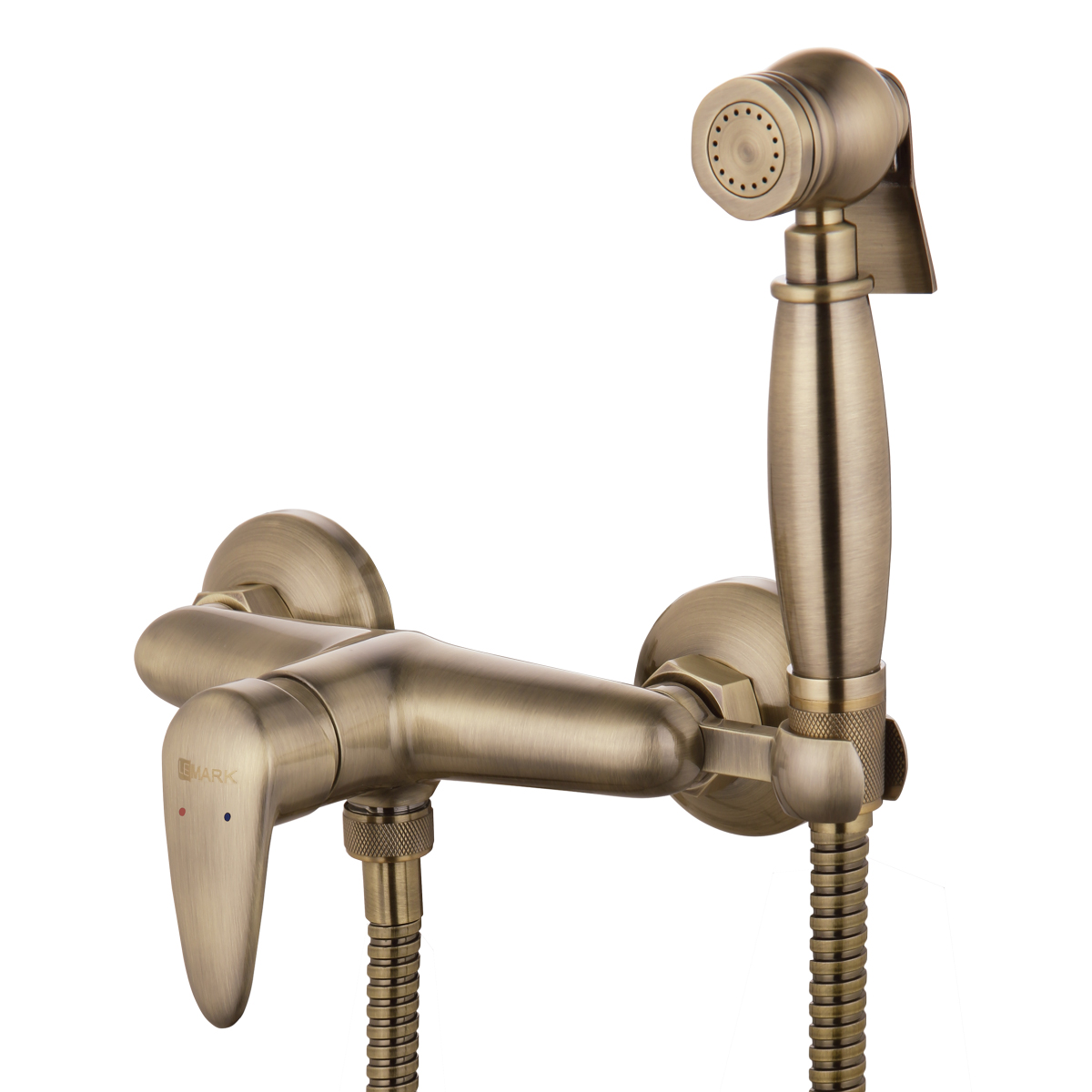 

Смеситель с гигиеническим душем LEMARK Pramen, LM3318B, Серебристый, Pramen