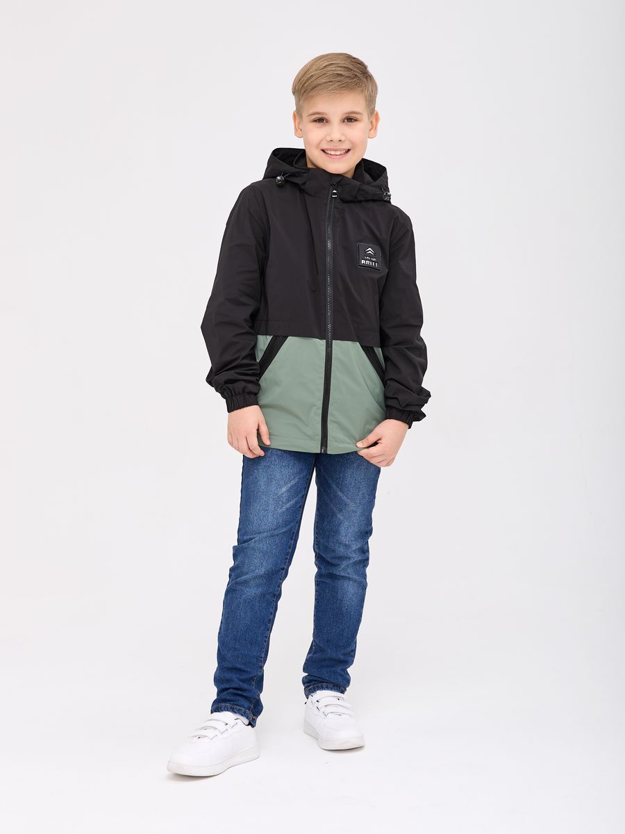 

Куртка Britt 631, черный-оливковый, 146, Черный;зеленый, 631/Черно-оливковый/