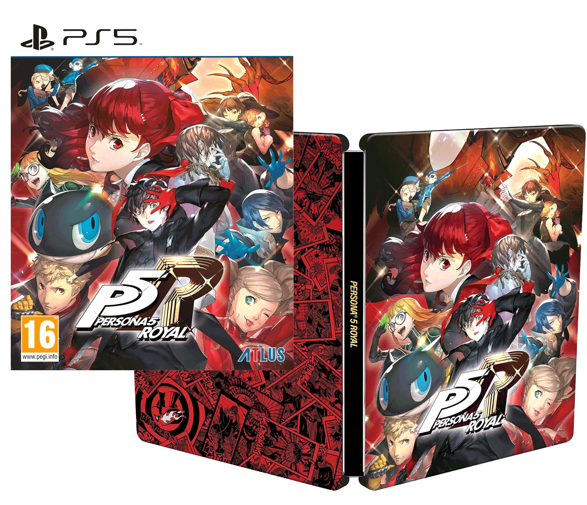 Игра Persona 5 Royal Launch Steelbook Edition (PS5, полностью на иностранном языке)