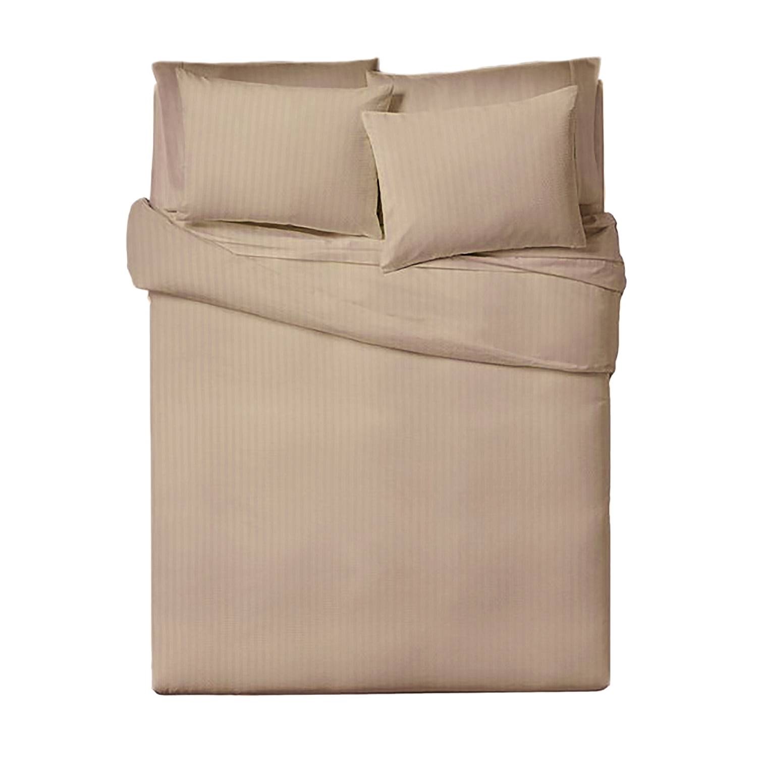 

Пододеяльник Нордтекс Verossa Stripe Bronze 1,5 сп страйп-сатин бронзовый, Бежевый