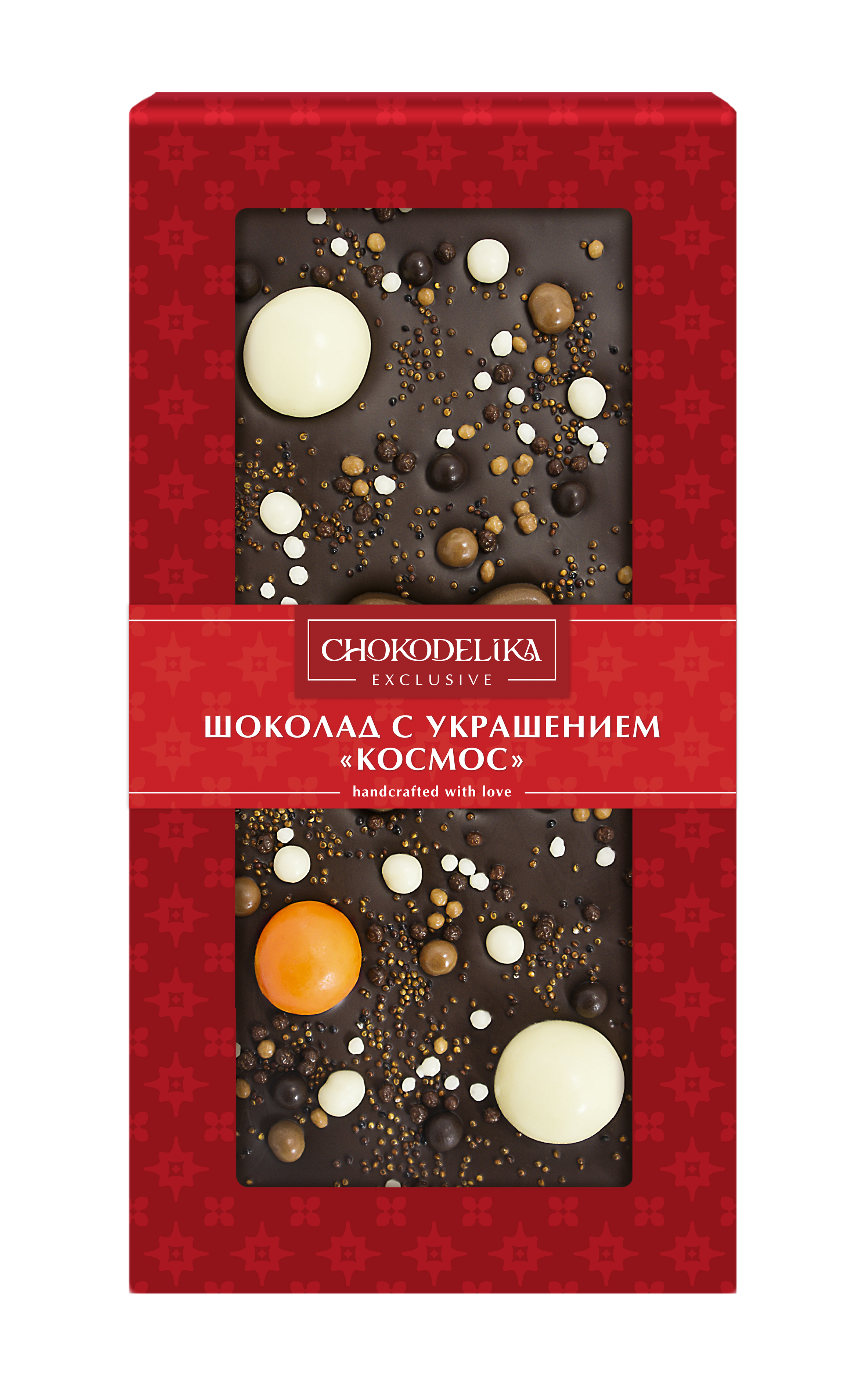 

Шоколад темный Chokodelika "Космос", с украшением, 100 г