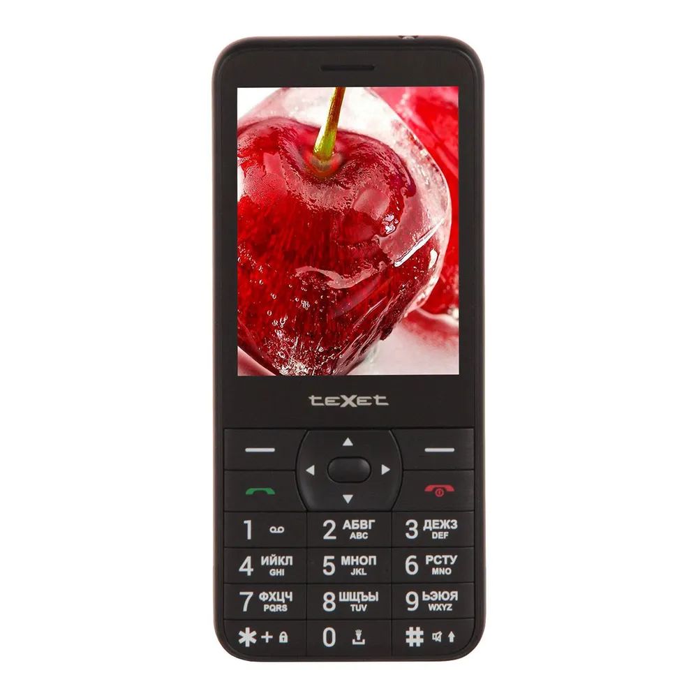 

Сотовый телефон teXet TM-423 Black, TM-423