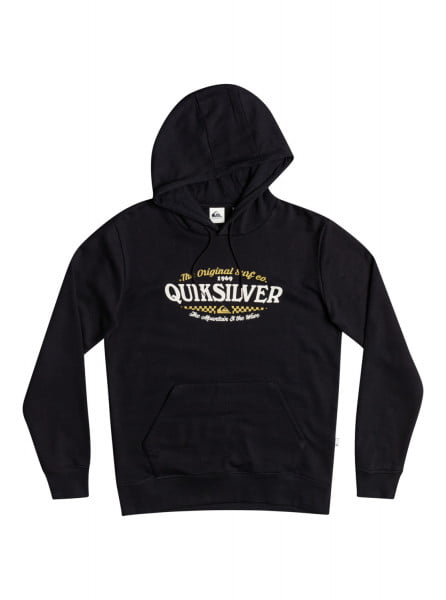 

Худи мужское Quiksilver EQYSF03144 черное S, Черный, EQYSF03144