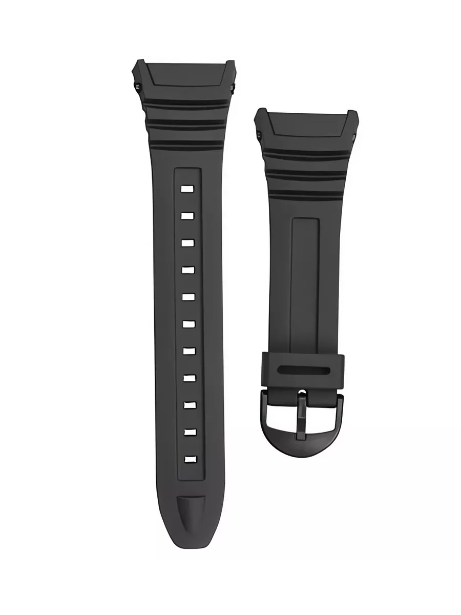 

Ремешок из двух частей унисекс Watch Band W-96-H черный, W-96-H