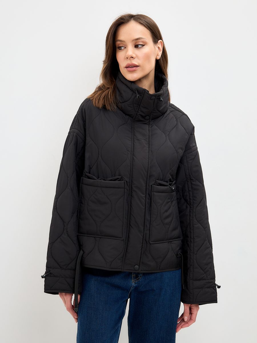 

Куртка женская LAWINTER 83326 черная 44 RU, Черный, 83326