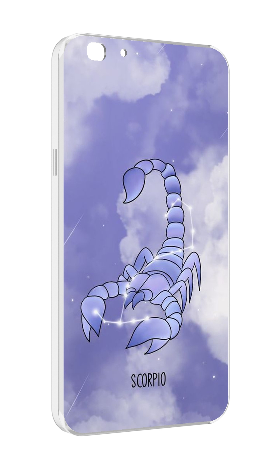 

Чехол MyPads знак зодиака скорпион 2 для Oppo A77/F3 (2017 год), Прозрачный, Tocco