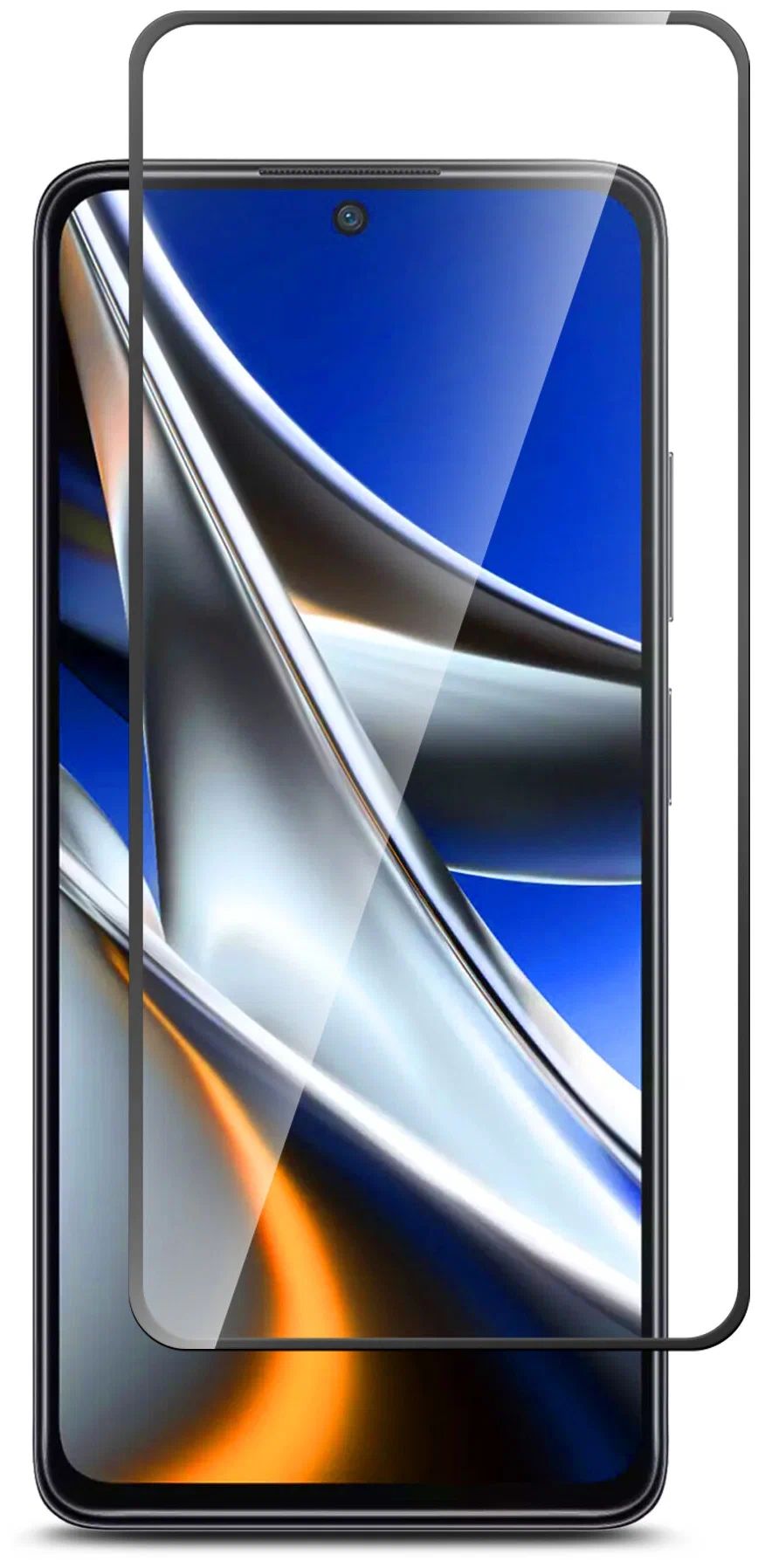 

Стекло защитное Pero для Poco X4 Pro Full Glue Privacy Black PGFGP-XPX4P, PGFGP-XPX4P