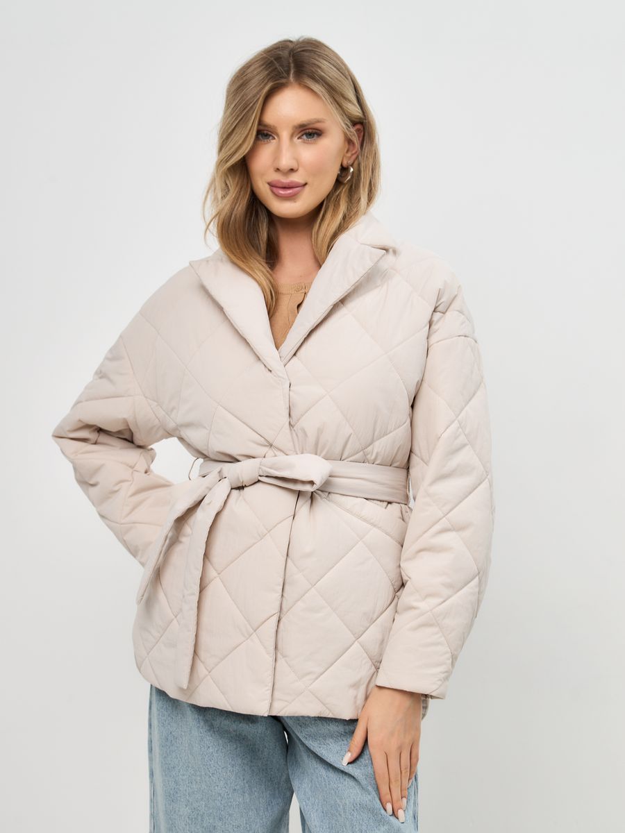 

Куртка женская LAWINTER 83305 бежевая 44 RU, Бежевый, 83305
