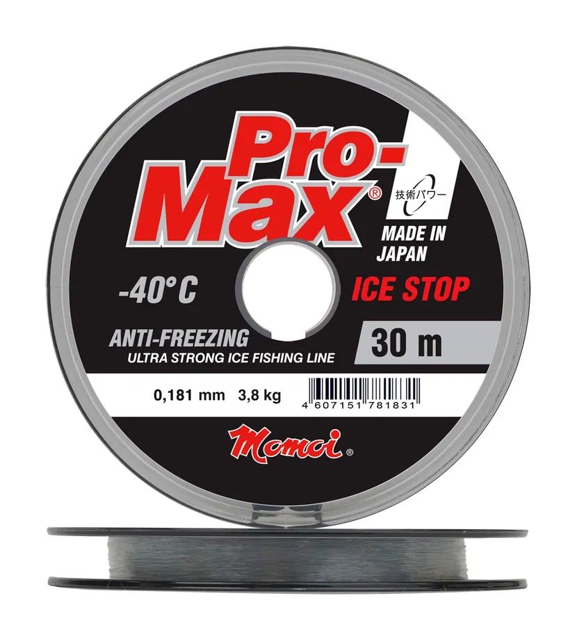 

Монофильная леска для рыбалки Momoi PRO-MAX ICE STOP, 0.181 мм, Прозрачный, PRO-MAX ICE STOP 111034nord