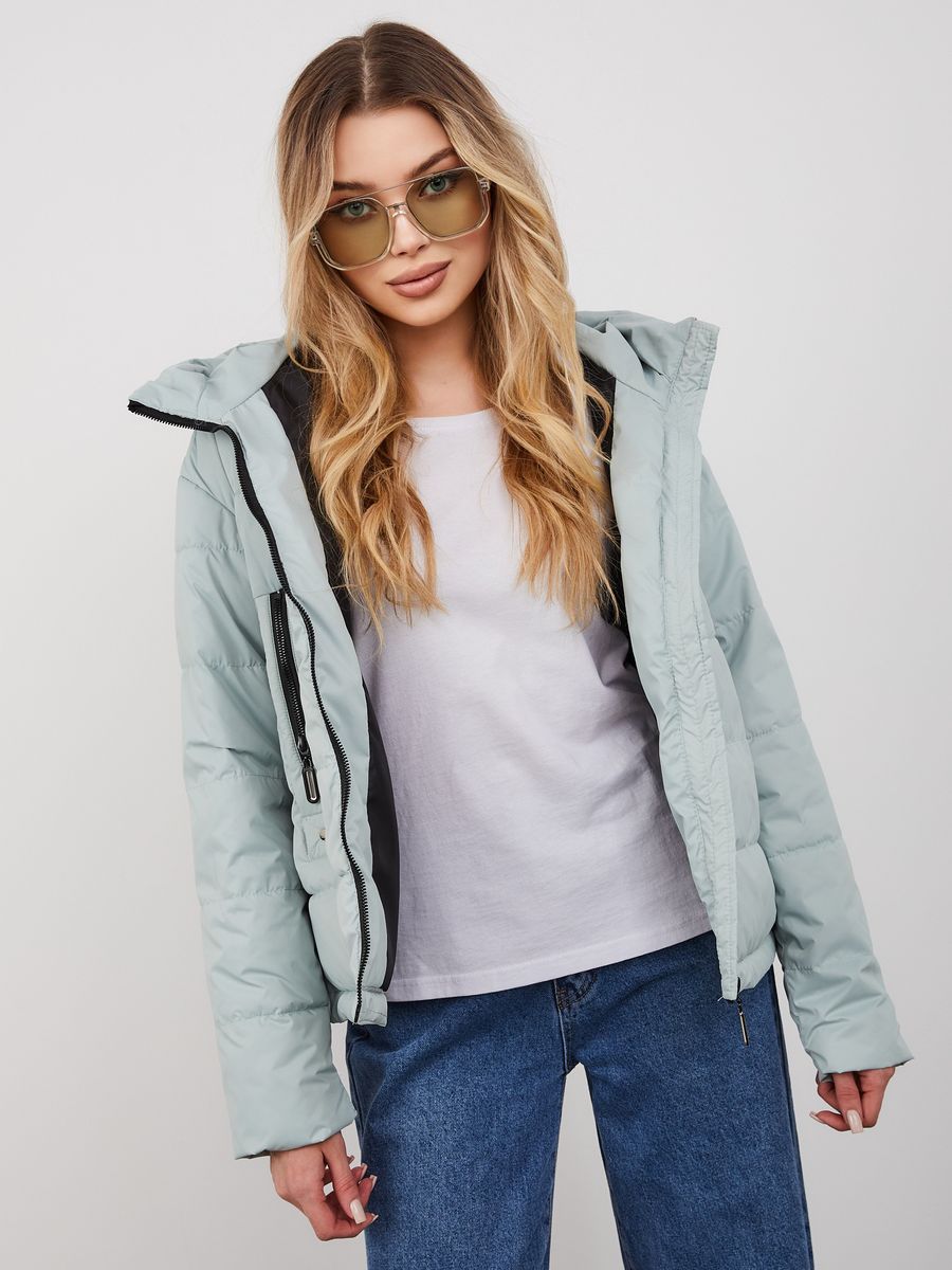 

Куртка женская LAWINTER 83599 бирюзовая 48 RU, Бирюзовый, 83599