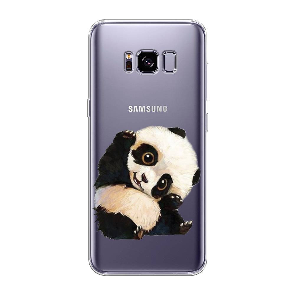 

Чехол Awog "Большеглазая панда" для Samsung Galaxy S8 +