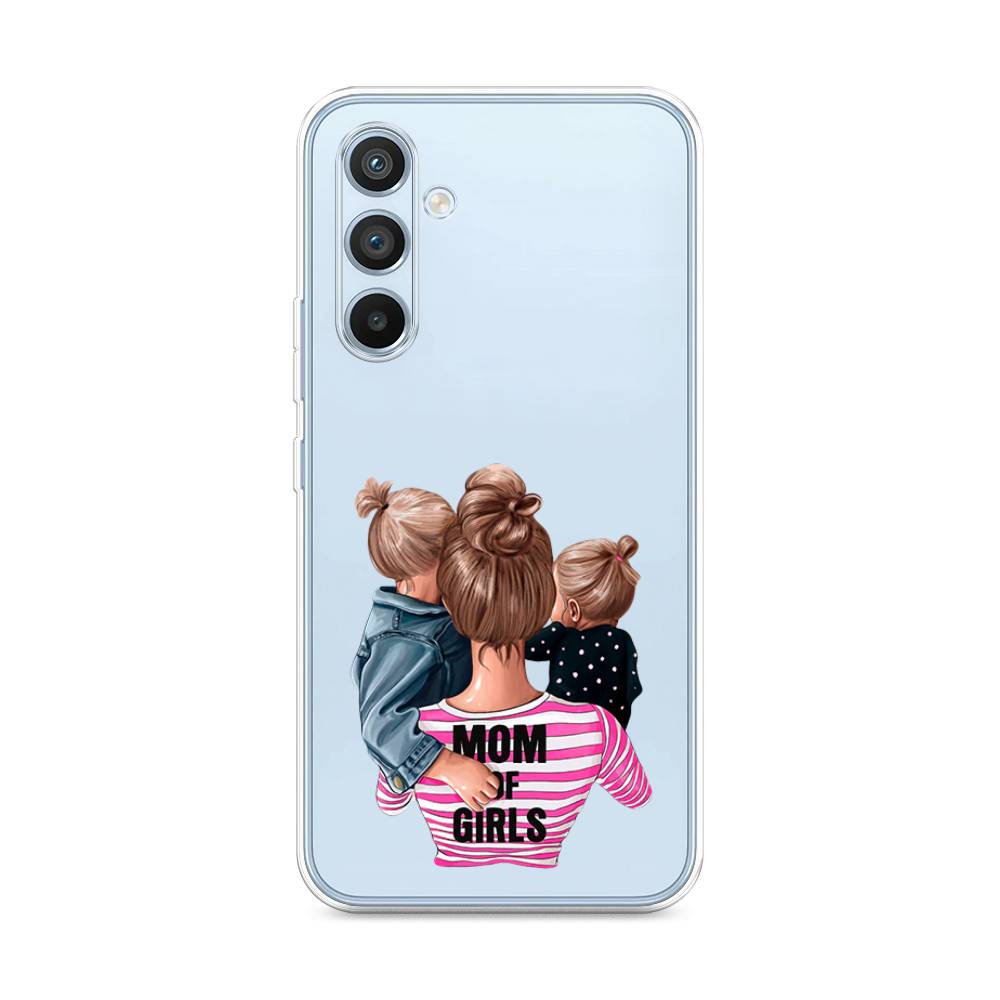 

Чехол Awog на Samsung Galaxy A54 "Mom of Girls", Разноцветный, 2107750-6