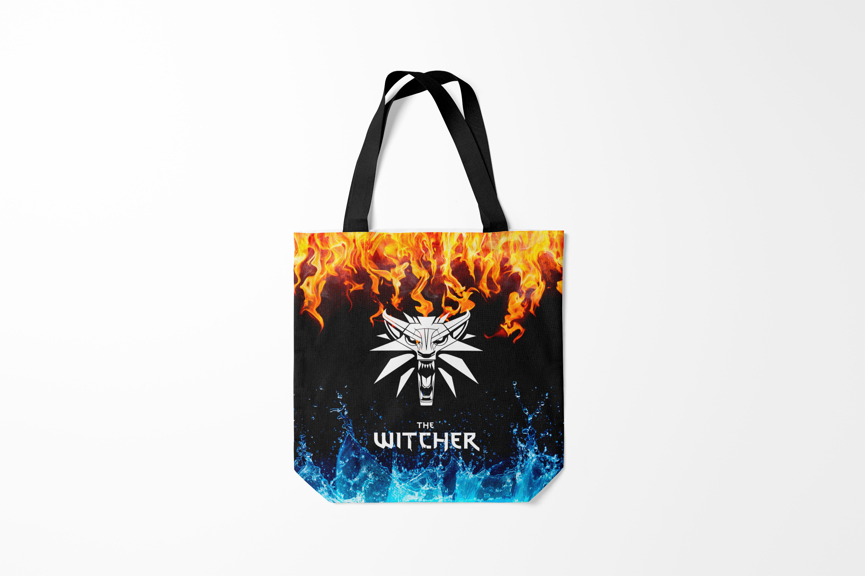 

Сумка шoппер унисекс Burnettie Ведьмак The Witcher., черный, Ведьмак The Witcher.