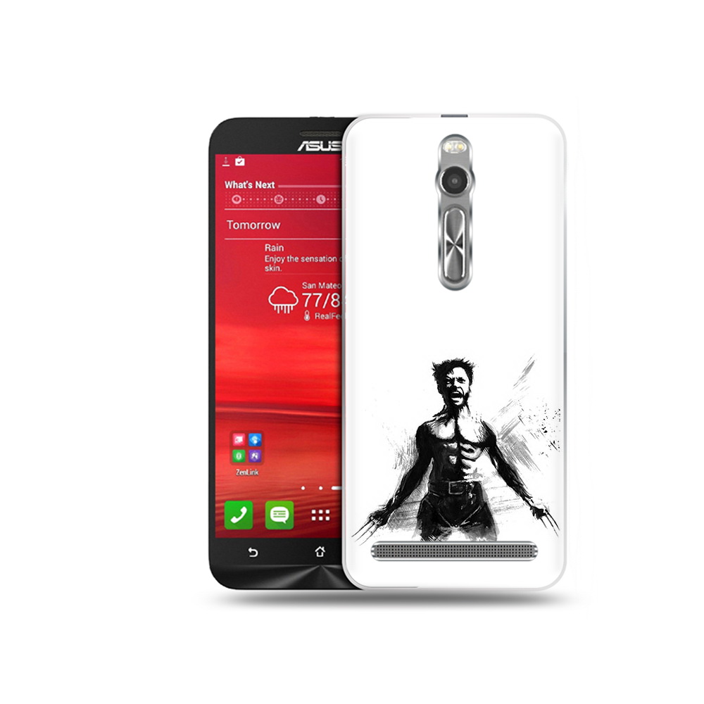 

Чехол MyPads Tocco для Asus Zenfone 2 (ZE550ML) росомаха (PT11329.657.587), Прозрачный, Tocco