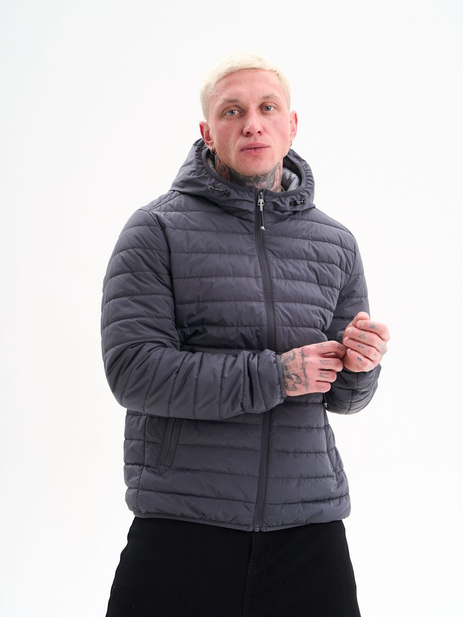 

Куртка мужская Grizman 73364 серая 52 RU, Серый, 73364