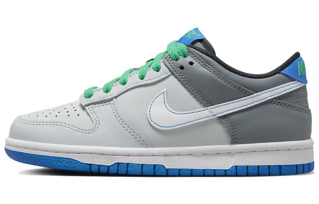 

Кеды унисекс Nike Dunk Low GS серые 40 EU, Серый, Dunk Low GS