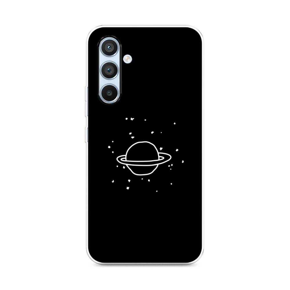 

Чехол Awog на Samsung Galaxy A54 "Дудл Юпитера", Белый;черный, 2107750-4