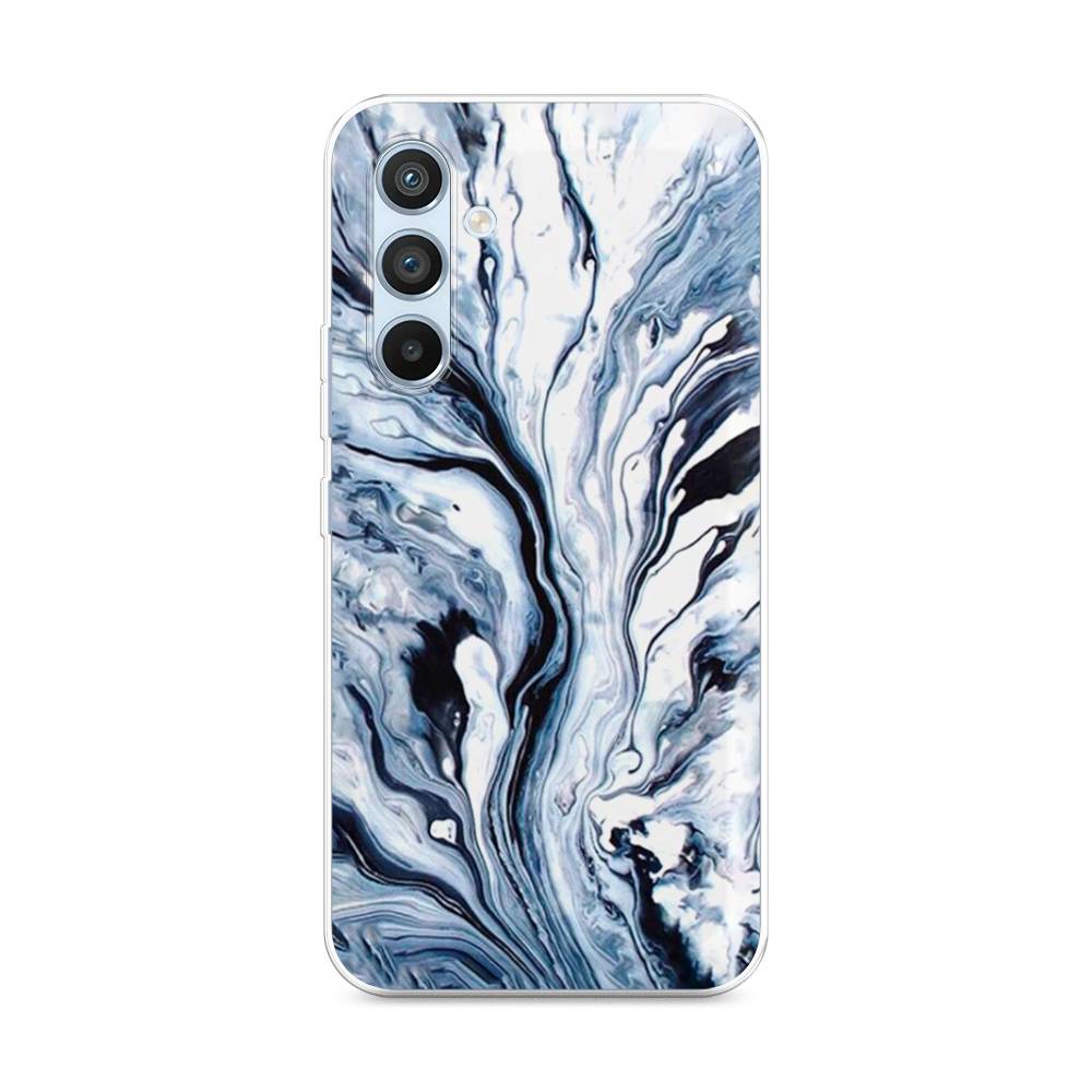 

Чехол Awog на Samsung Galaxy A54 "Голубой минерал мрамор", 2107750-3
