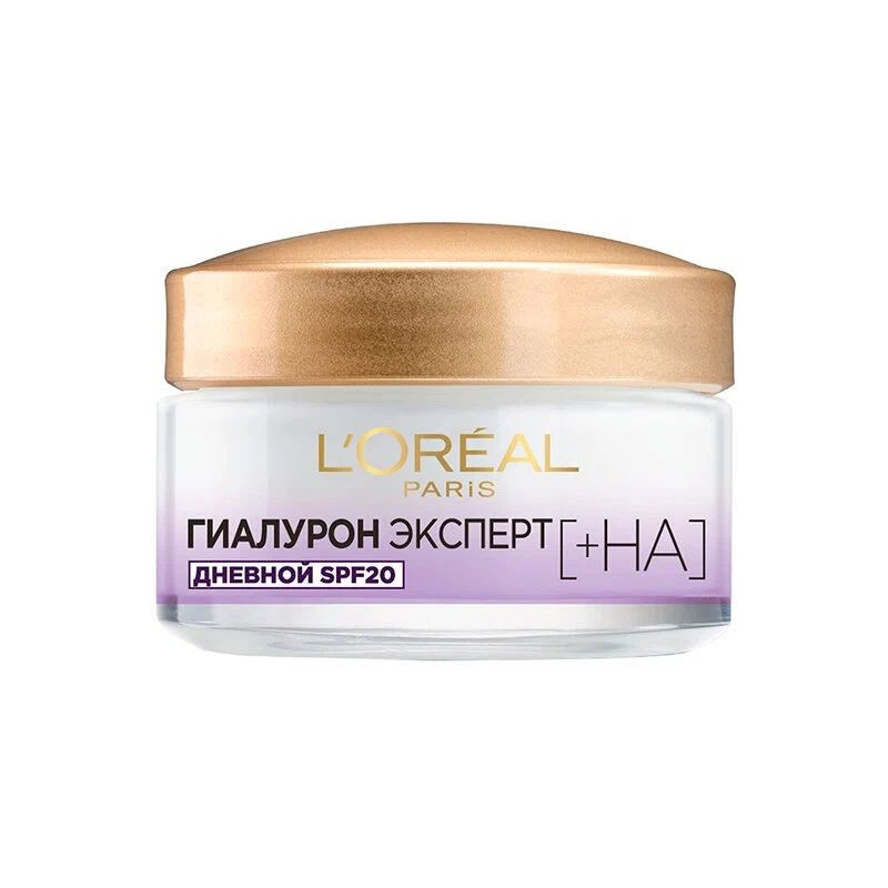 Крем L'Oreal Paris гиалурон эксперт, восполняющий, увлажняющий, дневной, SPF20, 50 мл