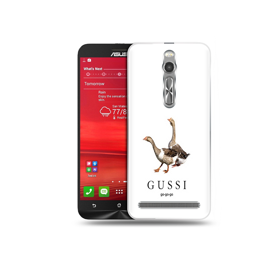 

Чехол MyPads Tocco для Asus Zenfone 2 (ZE550ML) Гусси бренд (PT11329.657.56), Прозрачный, Tocco