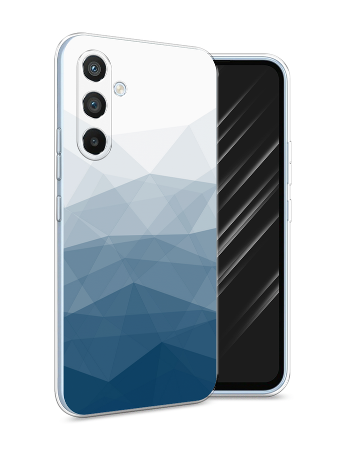 

Чехол Awog на Samsung Galaxy A54 "Абстракция небо", Синий;голубой;белый, 2107750-3