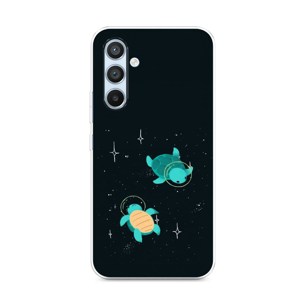 

Чехол Awog на Samsung Galaxy A54 "Черепашки космонавты", Черный;синий, 2107750-4