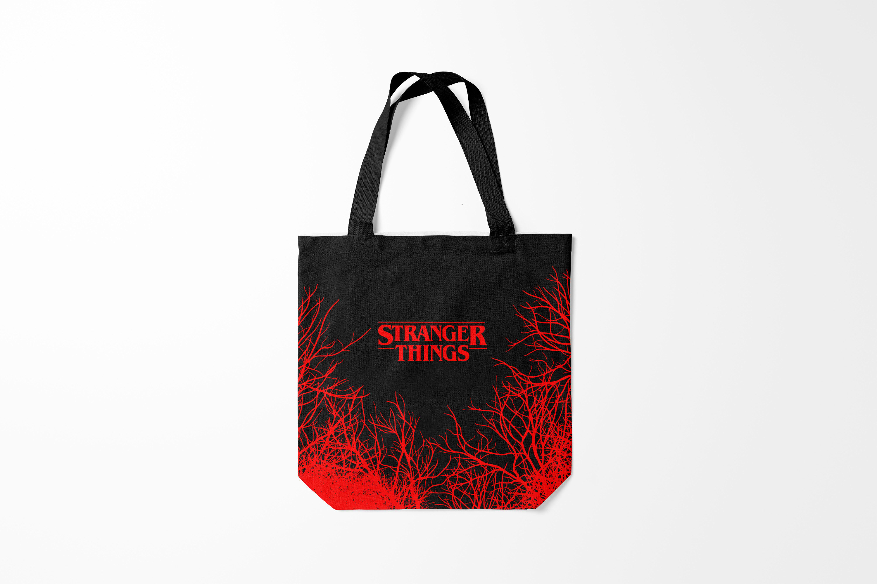 

Сумка шoппер унисекс Burnettie Очень странные дела STRANGER THINGS, черный, Очень странные дела STRANGER THINGS