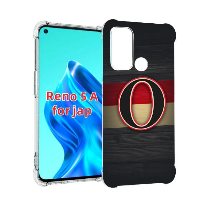 

Чехол MyPads оттава сенаторс для Oppo Reno 5A, Прозрачный, Tocco