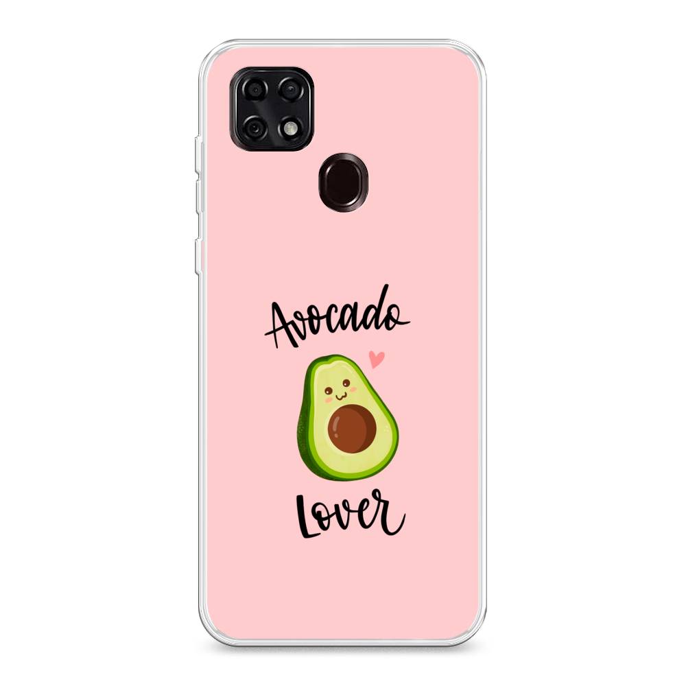

Чехол для ZTE Blade 20 Smart "Avocado lover", Розовый;зеленый, 133550-6