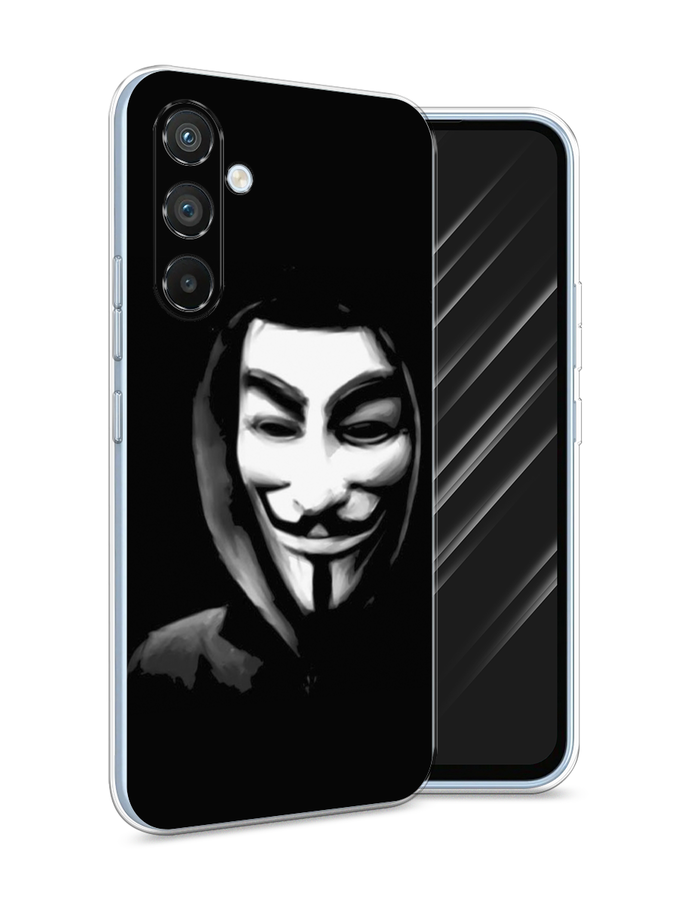 

Чехол Awog на Samsung Galaxy A54 "Анонимус", Черный;серый;белый, 2107750-5