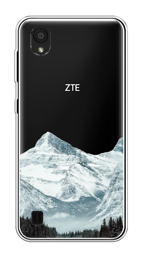 

Чехол на ZTE Blade A5 (2019) "Горы арт 1", Белый;зеленый, 133050-2