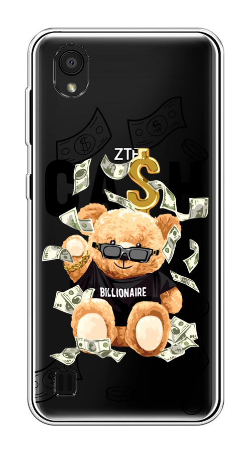 

Чехол на ZTE Blade A5 (2019) "Big cash", Черный;серый;бежевый, 133050-6