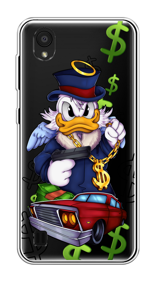 

Чехол на ZTE Blade A5 (2019) "Scrooge McDuck with a Gold Chain", Красный;синий;белый, 133050-6