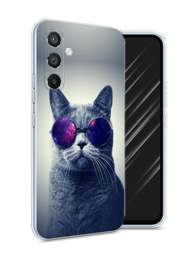 

Чехол Awog на Samsung Galaxy A54 "Космический кот", Красный, 2107750-1