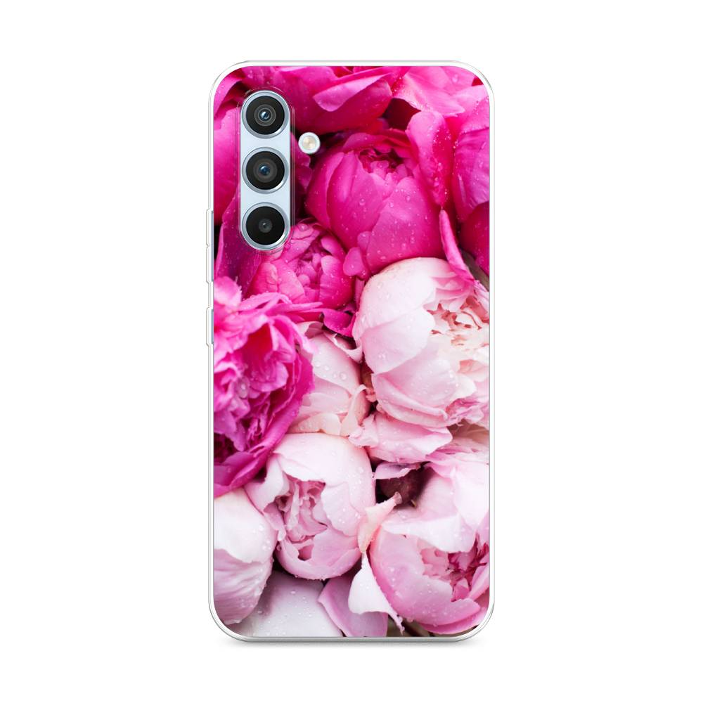 

Чехол Awog для Samsung Galaxy A54 "Пионы розово-белые", Белый;розовый, 2107750-8