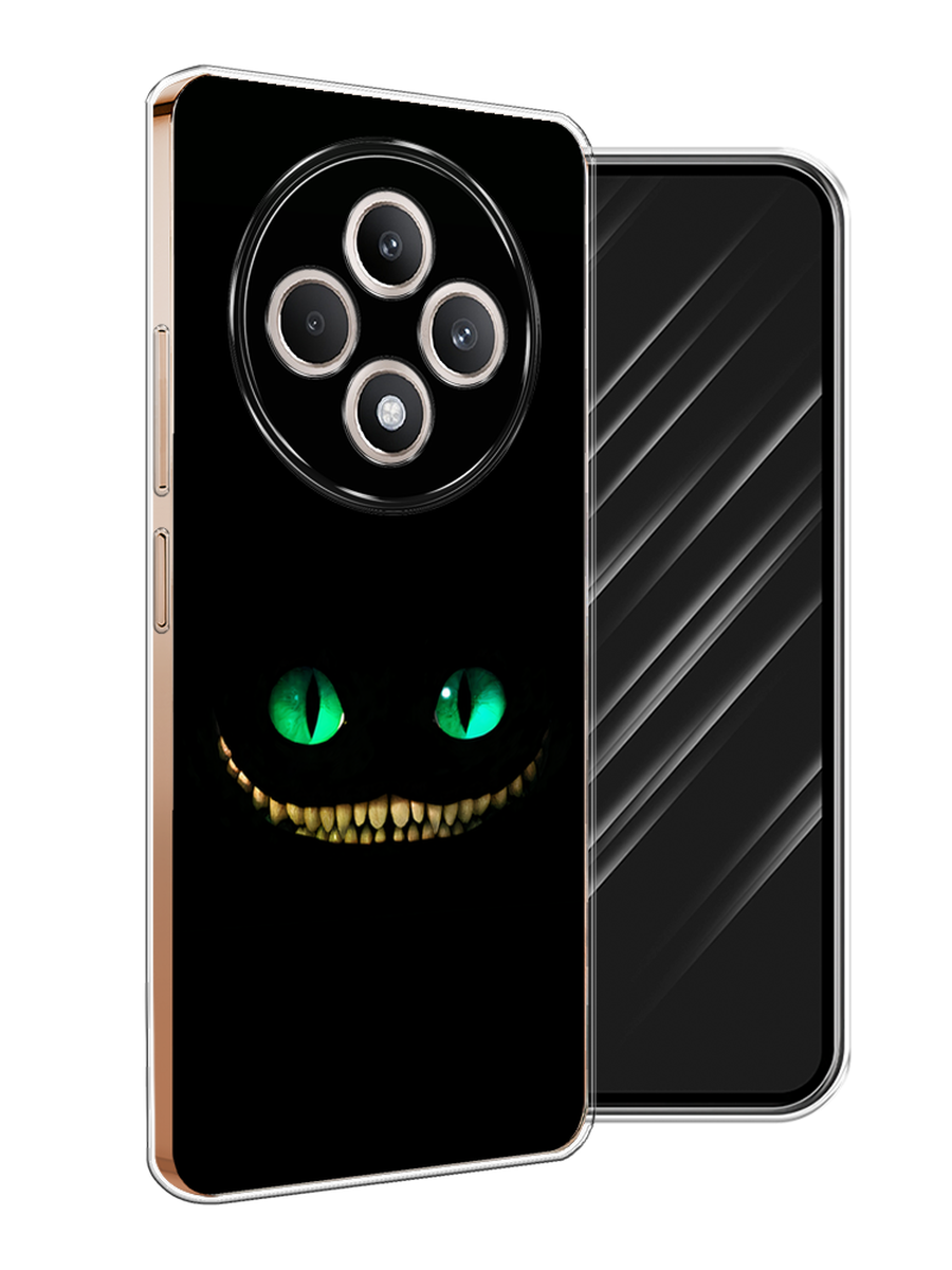 

Чехол Awog на Oppo Reno 12F "Зеленоглазый чеширский кот", Черный, 2517850-1