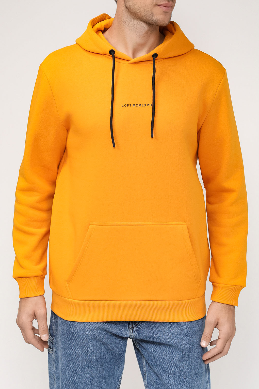 

Худи мужское Loft LF2034269 желтое 2XL, Желтый, LF2034269