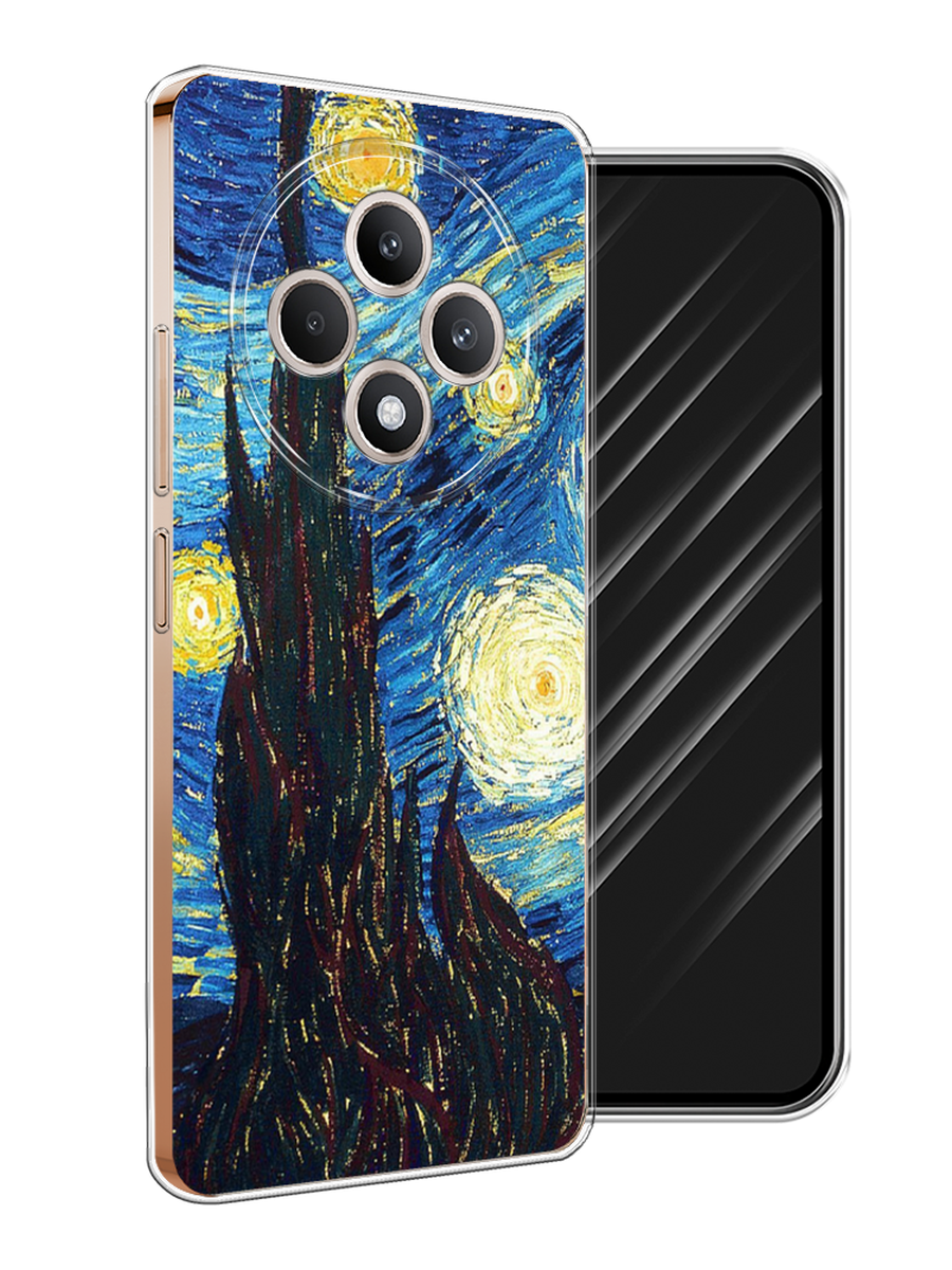 

Чехол Awog на Oppo Reno 12F "Ван Гог Звездная ночь", Желтый, 2517850-1