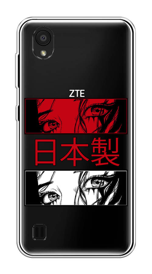 

Чехол на ZTE Blade A5 (2019) "Аниме глаза манга", Красный;белый;черный, 133050-4