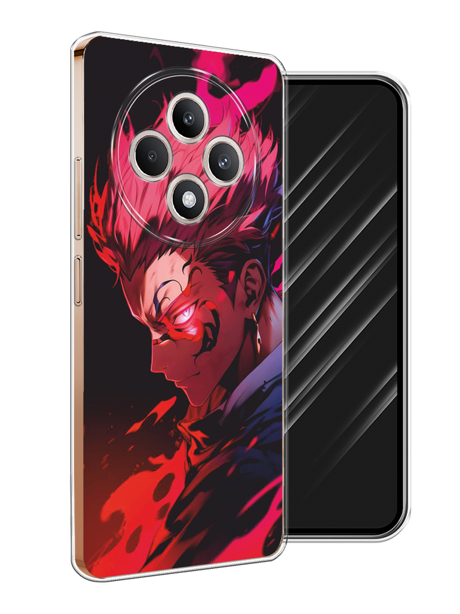

Чехол Awog на Oppo Reno 12F "Взгляд Сукуны", Розовый;красный;черный, 2517850-1