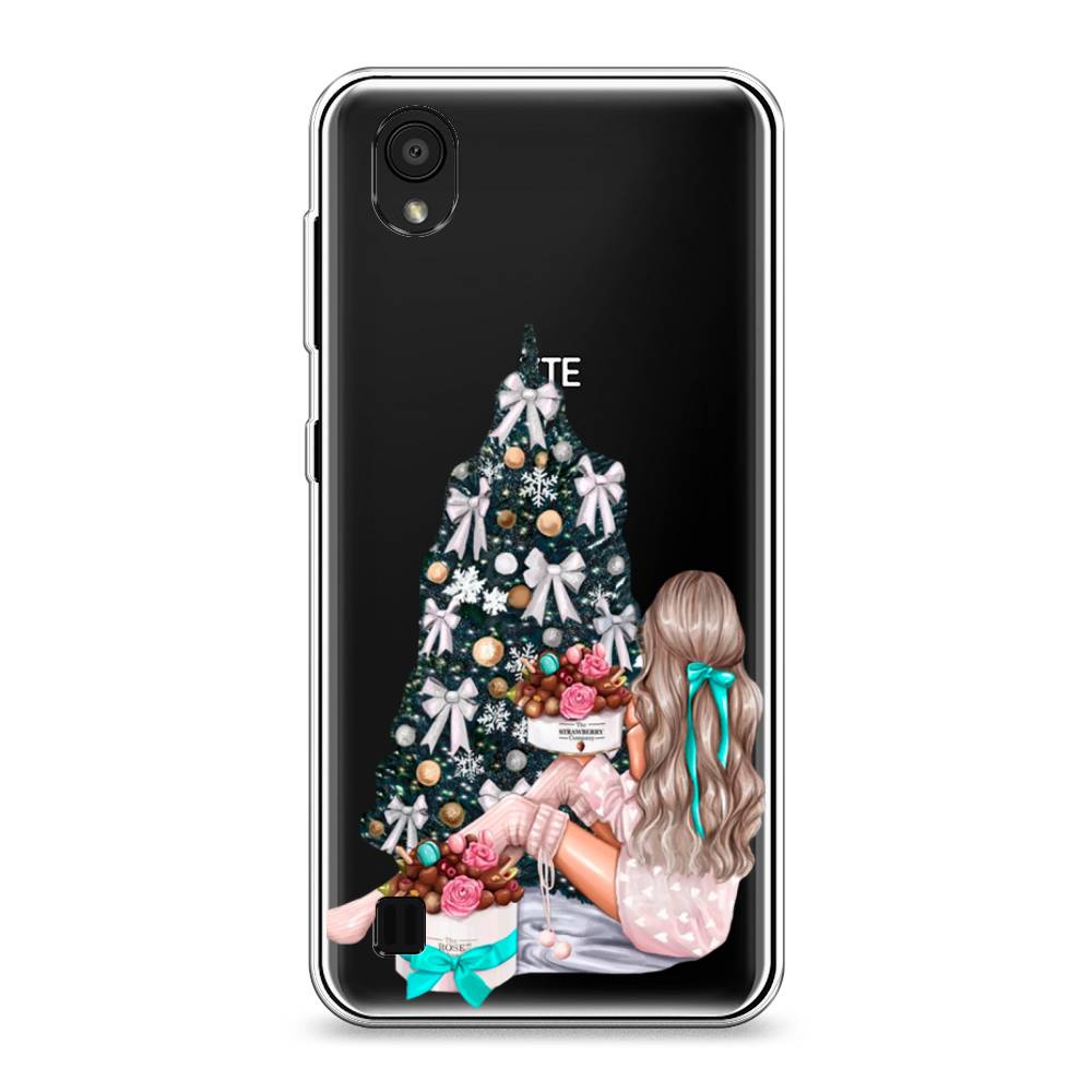 

Чехол на ZTE Blade A5 (2019) "New Year", Зеленый;бежевый;голубой, 133050-5