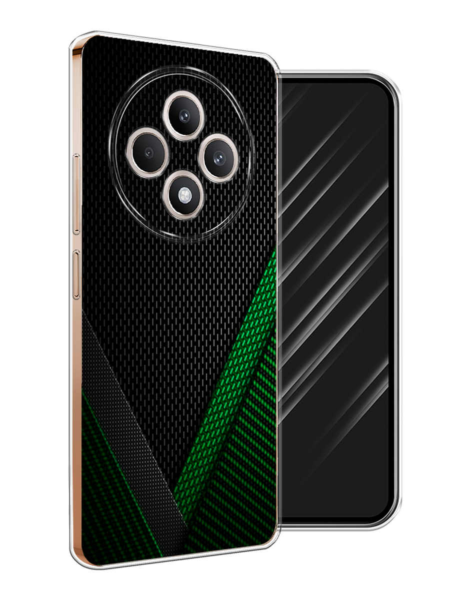 

Чехол Awog на Oppo Reno 12F "Зеленый карбон", Черный;зеленый, 2517850-1