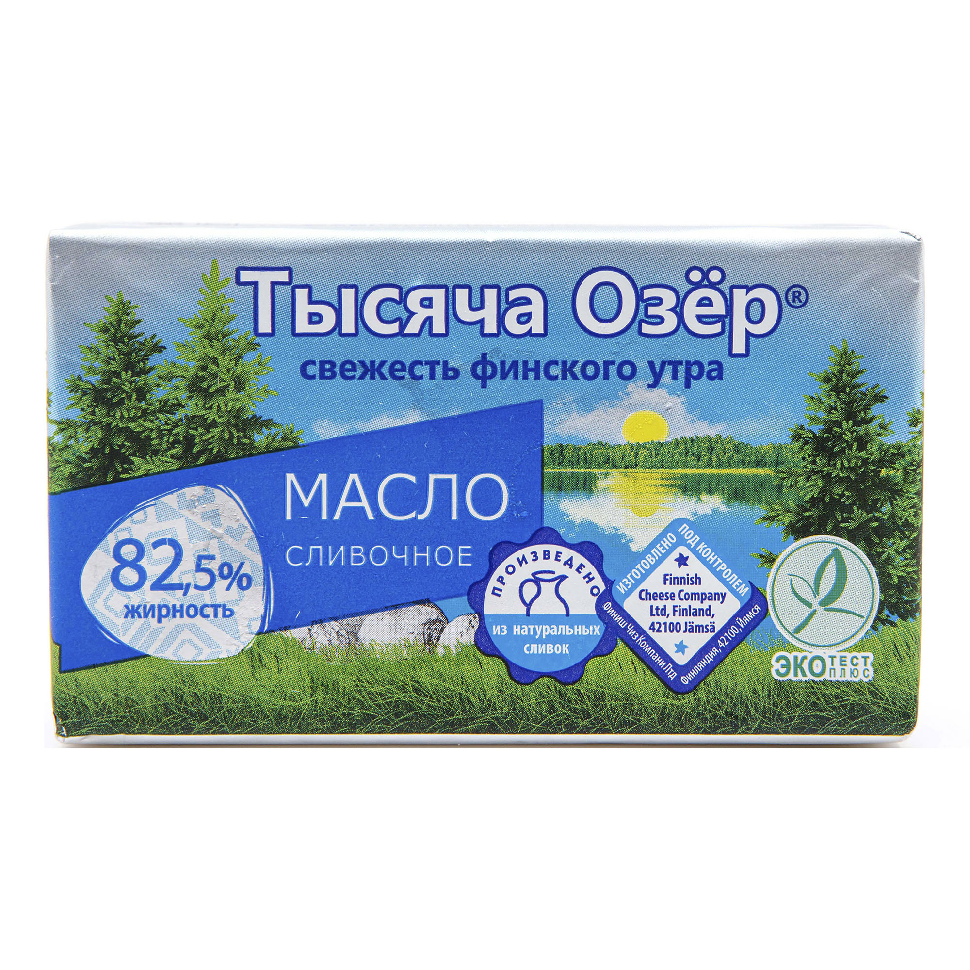 Тысяча озер где. Масло сливочное тысяча озер 82.5. Масло тысяча озер 82.5 180г. Сливочное масло тысяча озёр 82,5% 400 гр. Масло сладкосливочное тысяча озер 400г.