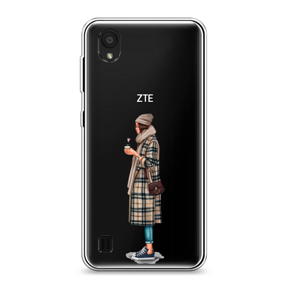 

Чехол на ZTE Blade A5 (2019) "Утренний кофе", Коричневый;бежевый, 133050-6