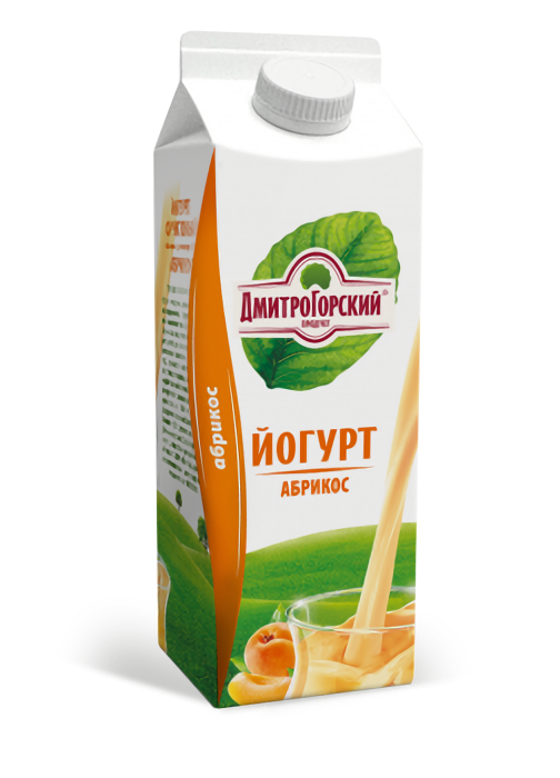 

Питьевой йогурт Дмитрогорский продукт абрикос 1,5% бзмж 450 г
