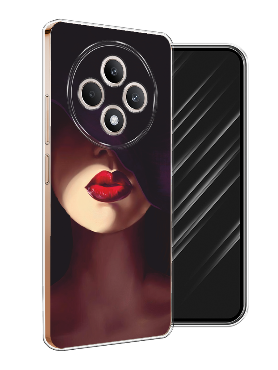 

Чехол Awog на Oppo Reno 12F "Красные губы", Черный;бежевый;красный, 2517850-1