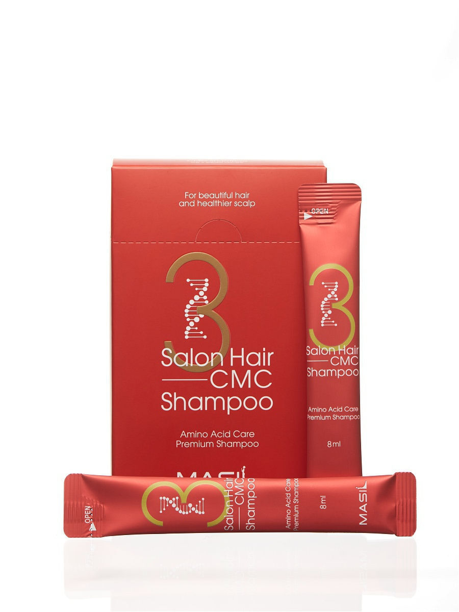 Набор шампуней MASIL 3 Salon Hair CMC Shampoo (20шт*8мл)