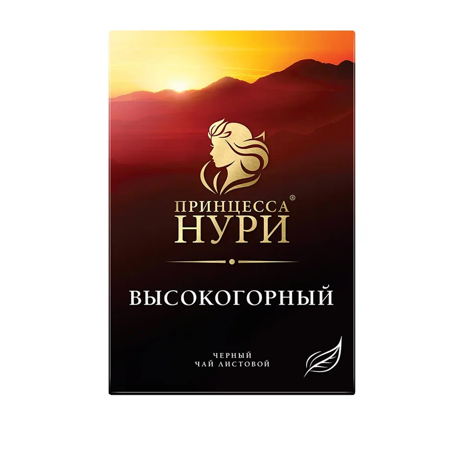 Чай чёрный Принцесса Нури Высокогорный, листовой, 100 г