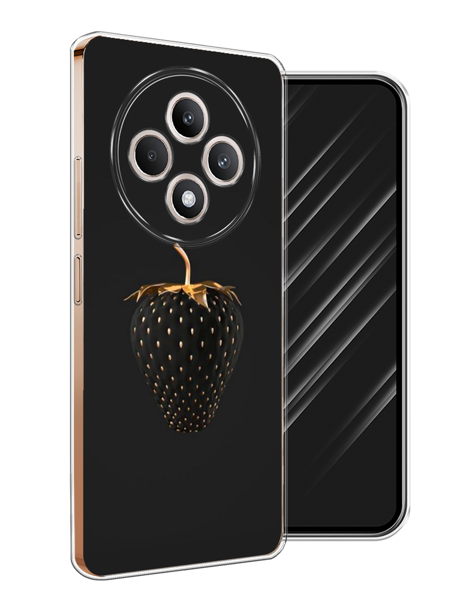 

Чехол Awog на Oppo Reno 12F "Черно-золотая клубника", Черный;золотистый, 2517850-1